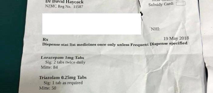 fraudulent prescription david haycock