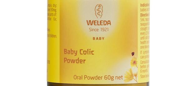 weleda baby colic powder 60g