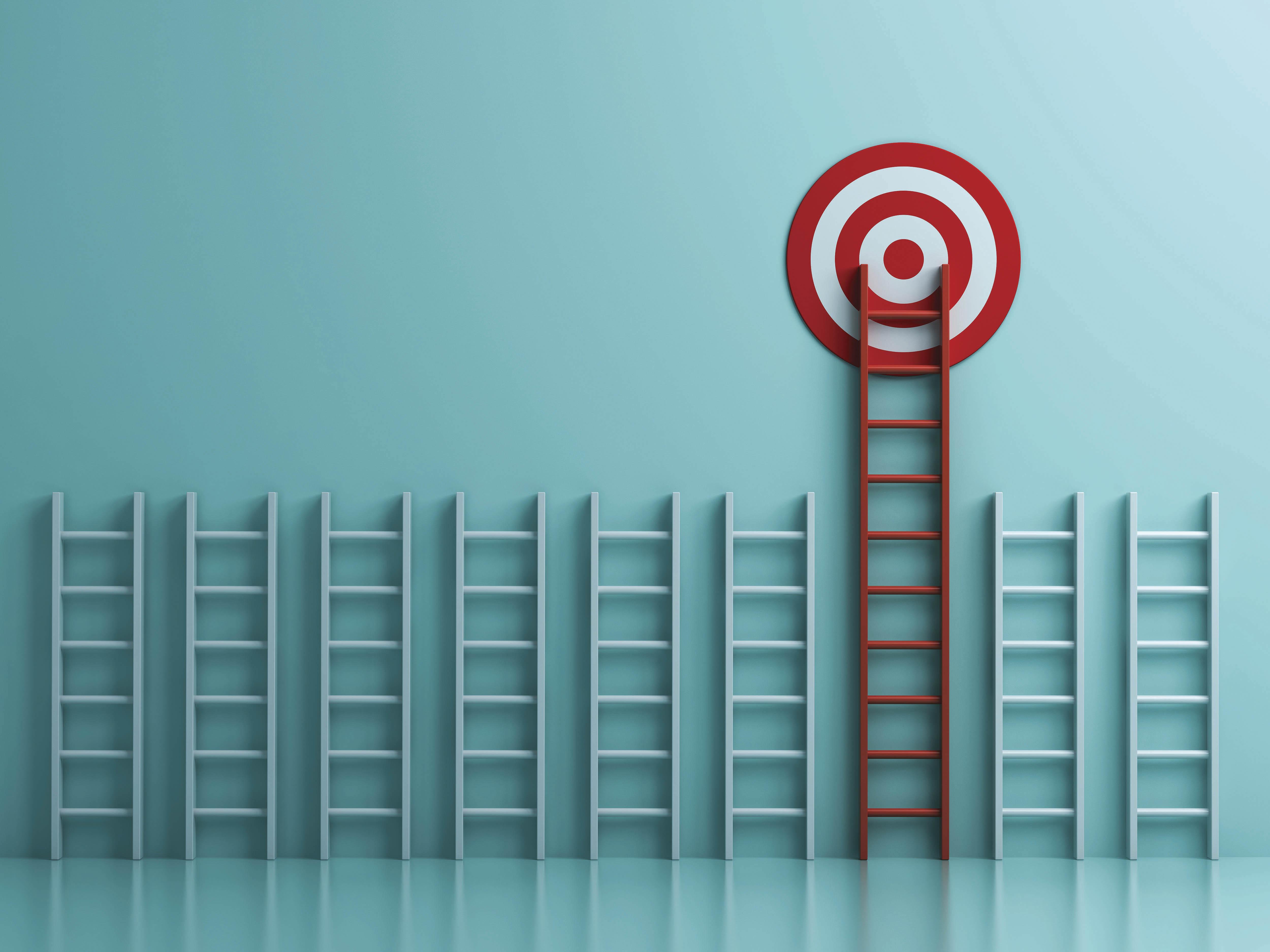 Ladder to your target goal 