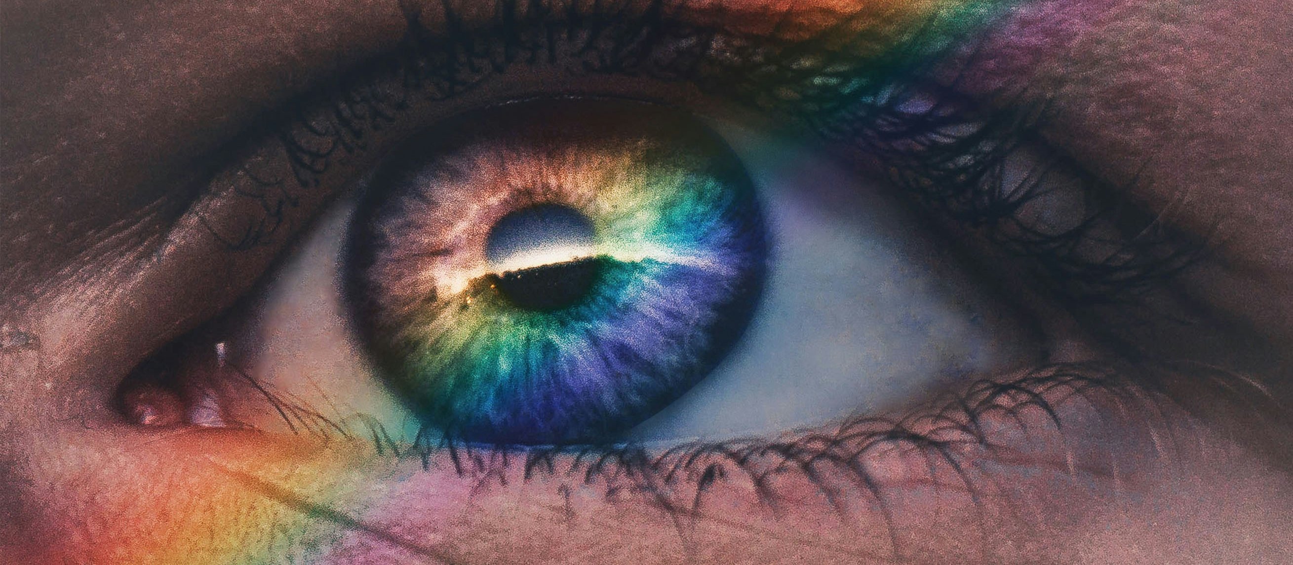 Rainbow eye CR Harry Quan on Unsplash